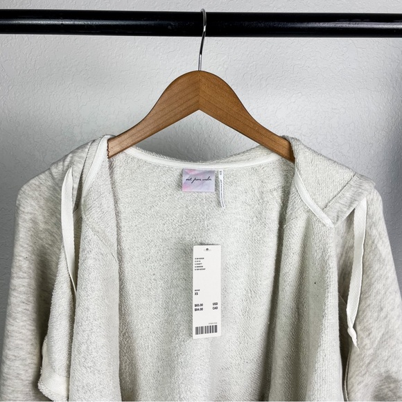 🛎️ 5/$20 NWT Urban Outfitters Koa Open-Front Hoodie Sweatshirt - Picture 4 of 16